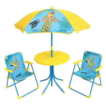 MARSUPILAMI Garden furniture for children including 1 table, 2 folding