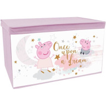 FUN HOUSE Peppa Pig Toy box - Foldable - 55.5 x 34.5 x 34 cm - For chi