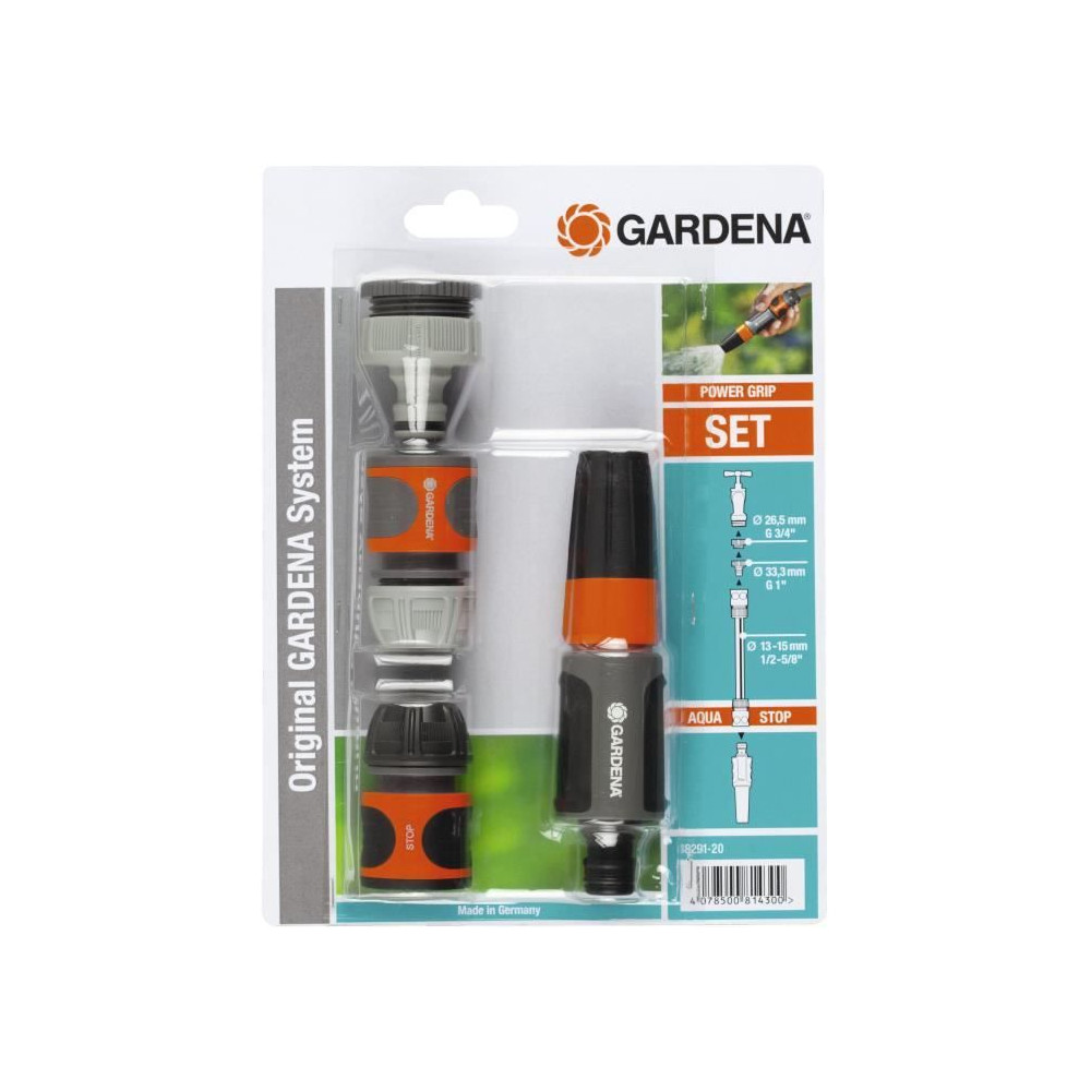 GARDENA - 15mm Basic Tap Kit