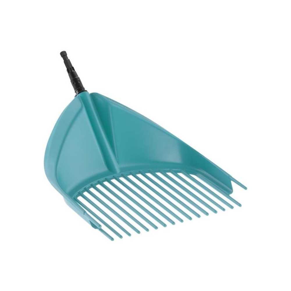 GARDENA Combisystem 3 in 1 Shovel Rake - Black and Blue