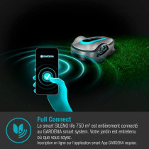 Connected robot mower Gardena Smart Sileno Life 750 - 750m²