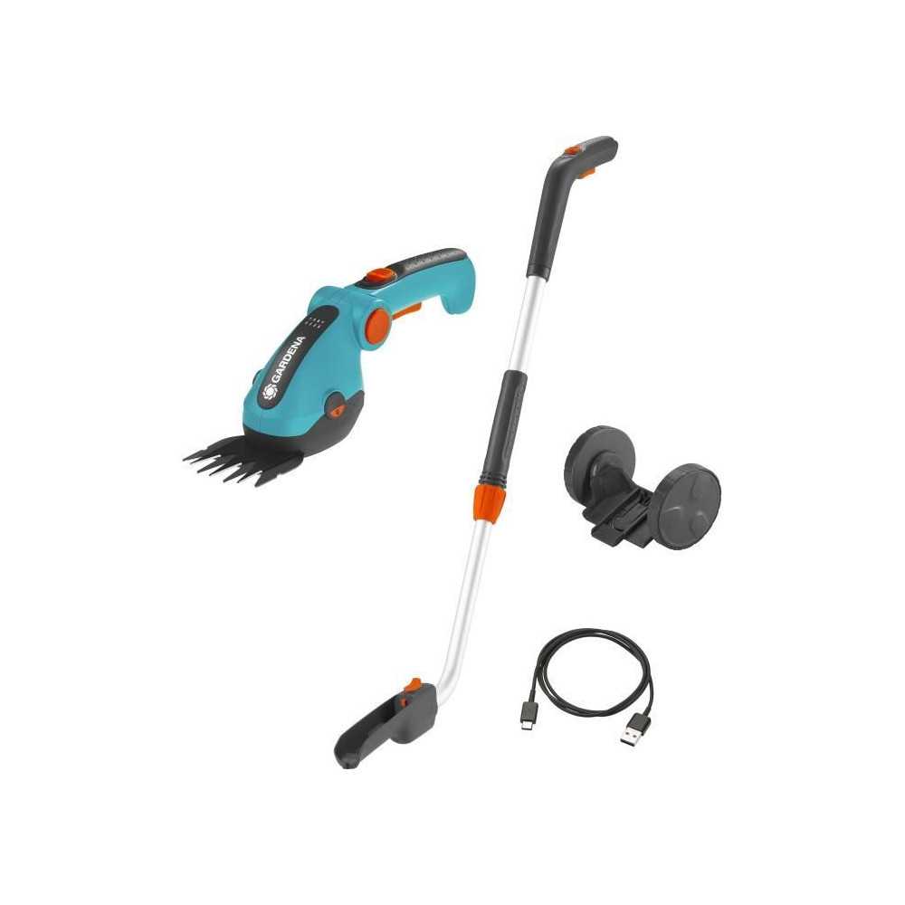 Kit a grass Cisail ComfortCut Li + Telescopic handle + wheels- 3.6 V/3