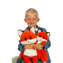 Leggies Fox Plush Toy - GIPSY TOYS - Orange, 48 cm