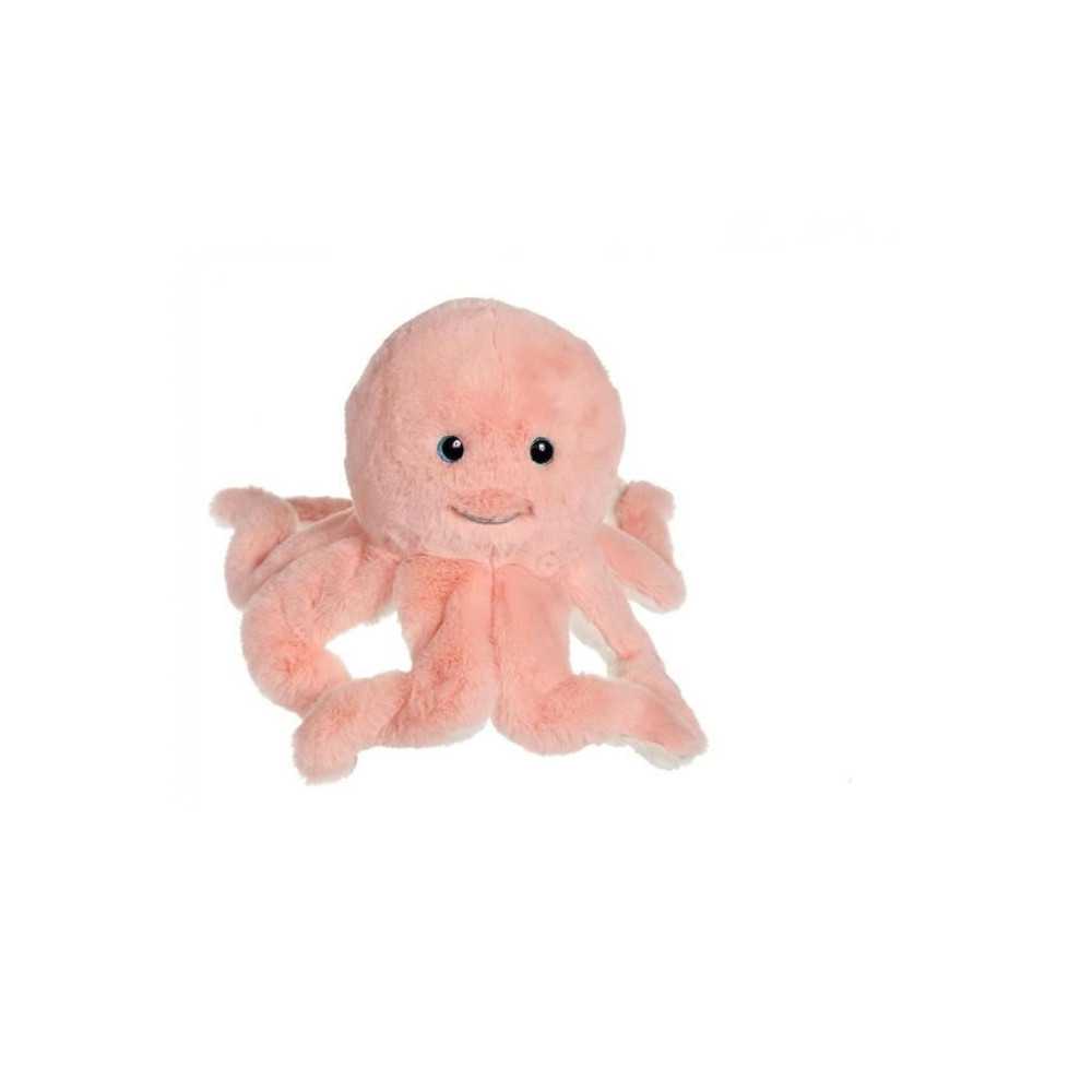 Octopus Plush - GIPSY TOYS - Pink, 32 cm