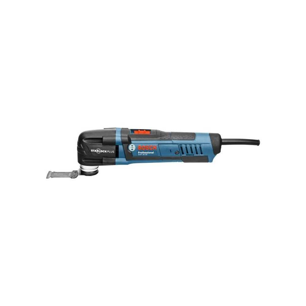 BOSCH Multifunction tool Starlock plus 300 W GOP30-28 with 1 wood and