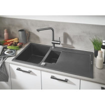 GROHE Evier de cuisine composite avec égouttoir K500, 1000 x 500 mm,