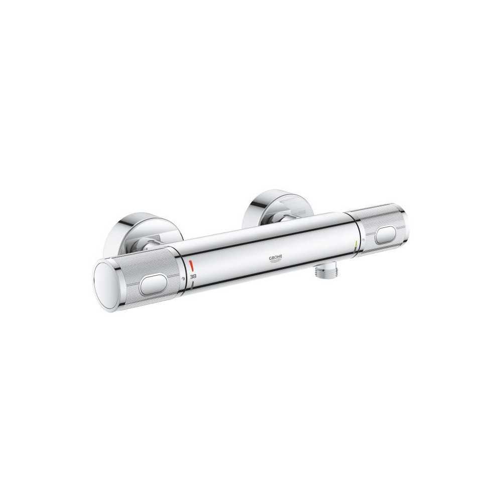 Grohe thermostatic mixer shower precision chrome feel 34790000