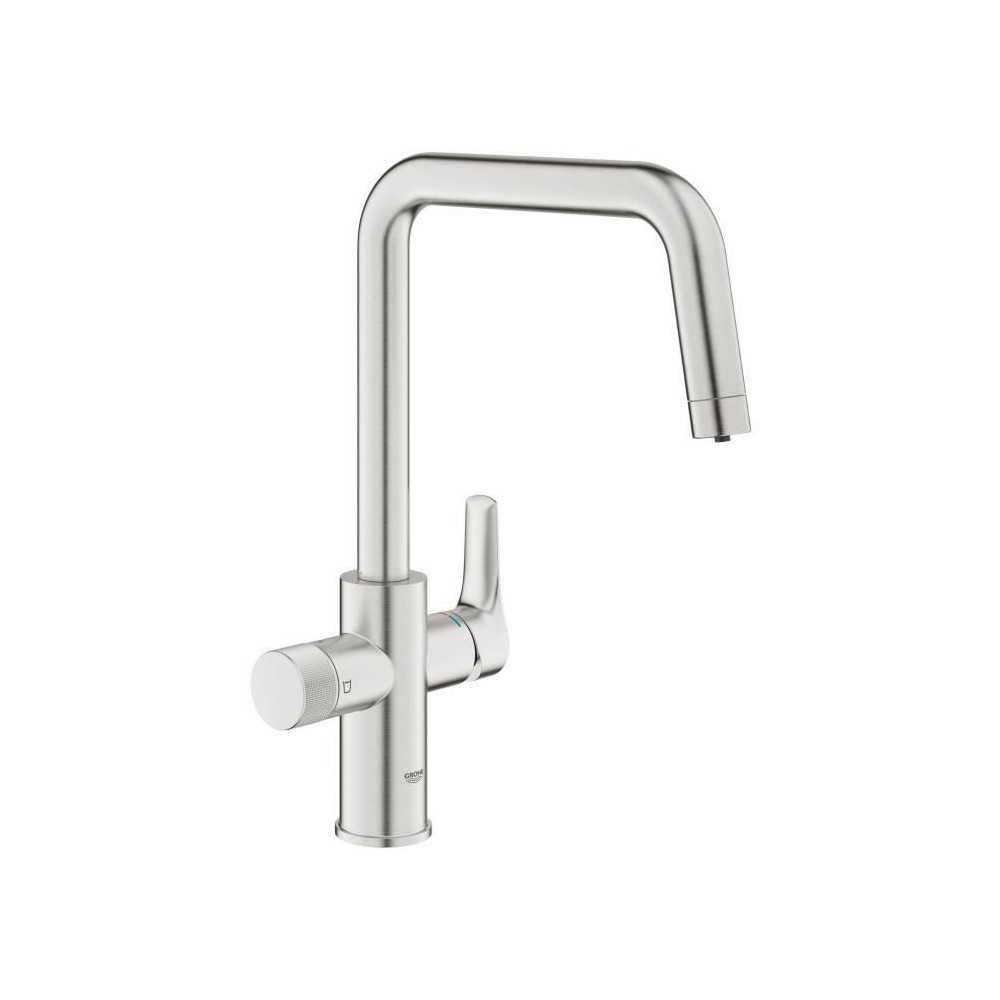 Kitchen filter faucet - Supersteel - Water filtration - High U-shaped