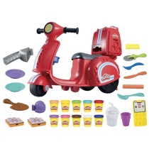 Play-Doh My Pizza Scooter, creative leisure toys with modeling clay fo