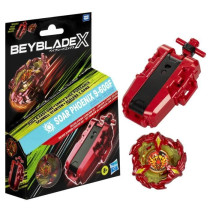 Beyblade X Pack Soar Phoenix 9-60GF with Deluxe String Launcher, Right