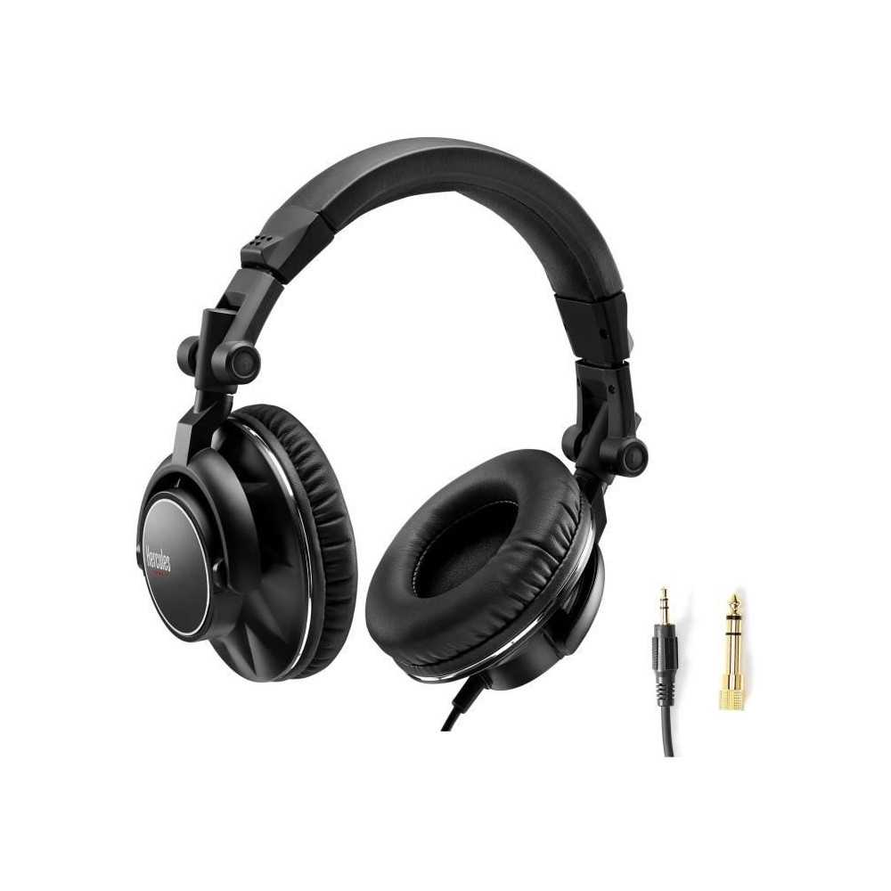 HERCULES HDP DJ60 - Circum-aural Audio Headphones - Noise Isolation -