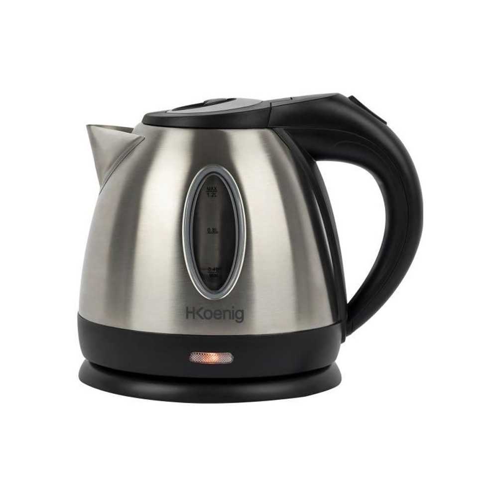 H.Koenig BO12 - 1.2 l electric kettle - stainless steel