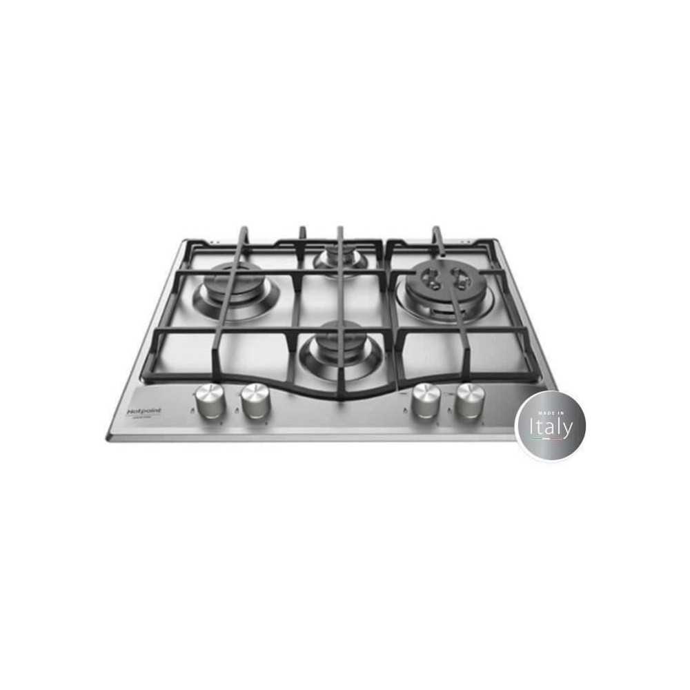 HOTPOINT PNN 641 IX - Gas hob - 4 burners - 8850 W - L 60 x D51 cm - S