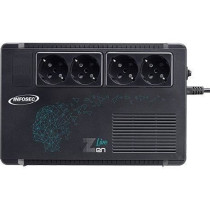 INFOSEC Zen Live 500 - Line Interactive Inverter 500 VA 4 Outlets FR /