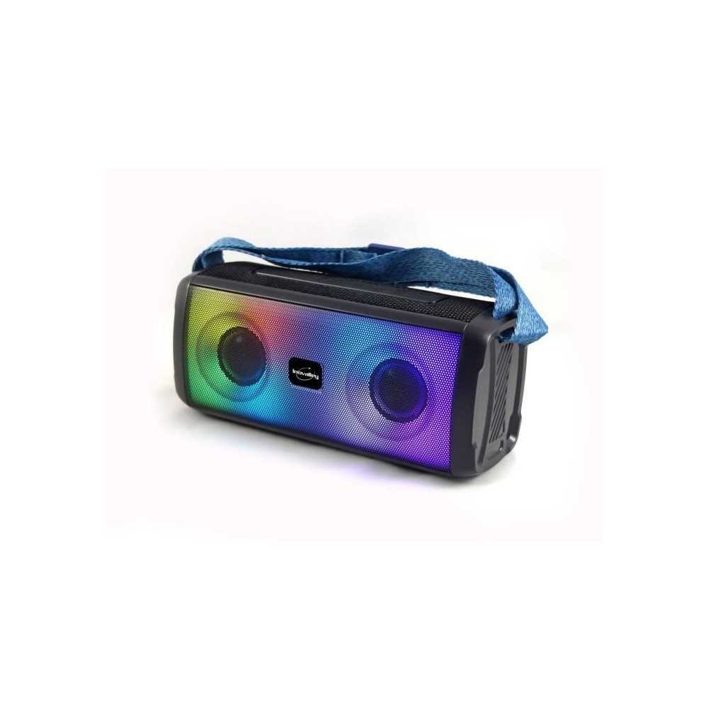 Bluetooth light speaker - INOVALLEY - HP345-B - 10W - LEDs - Bluetooth