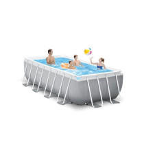 Kit Piscine hors sol tubulaire INTEX - Pris Frame - 400 x 200 x 107 cm