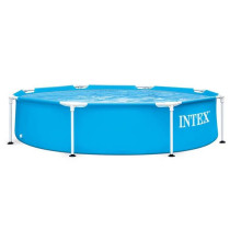 Intex - 28205NP - Metal Pool Metal Frame Tubular Round Ø 2.44 x 0.51m