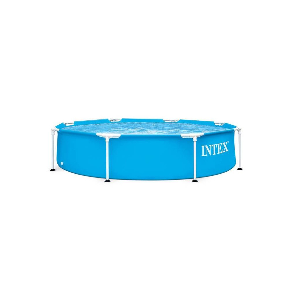 Intex - 28205NP - Metal Pool Metal Frame Tubular Round Ø 2.44 x 0.51m