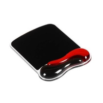 Ergonomic mouse pad - Wrist Rest - KENSINGTON - Duo Gel Black / Red