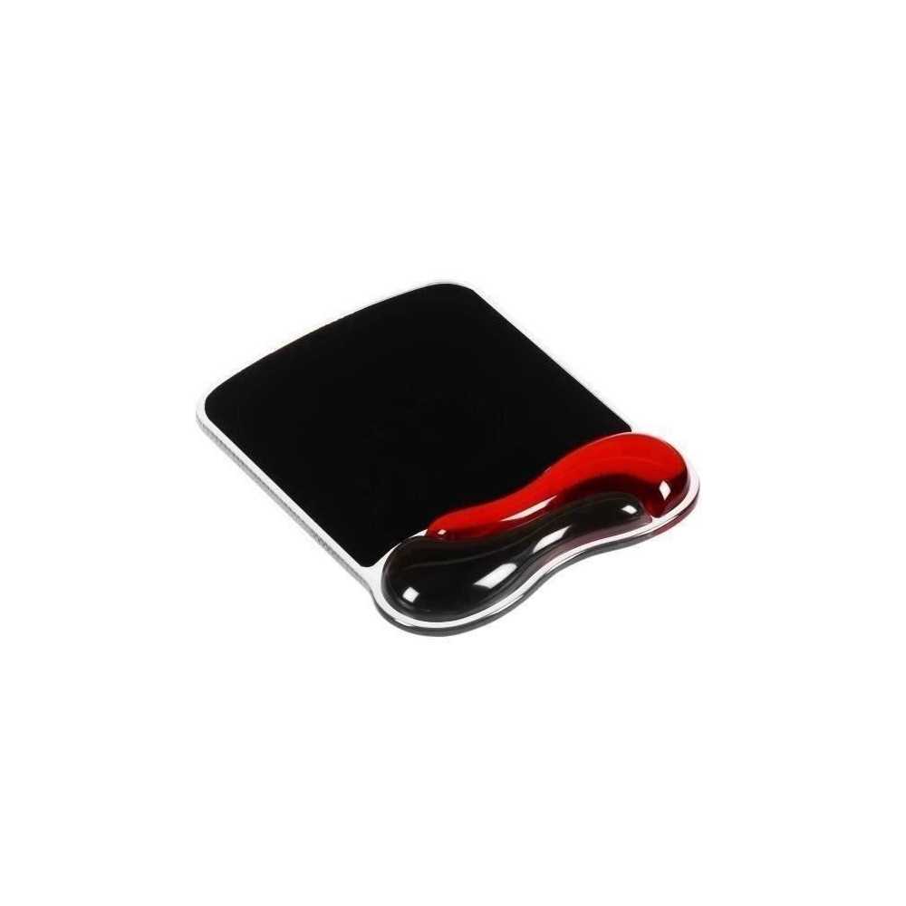 Ergonomic mouse pad - Wrist Rest - KENSINGTON - Duo Gel Black / Red