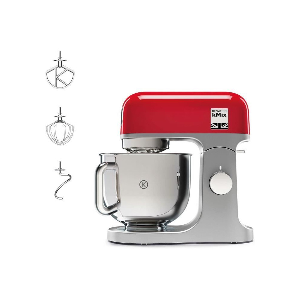 KENWOOD KMX750RD Pastry Chef - 1000 W - 5 L - Red