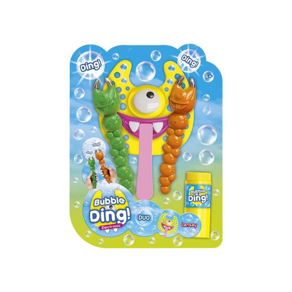 Soap bubble game - LANSAY - 25640 - Bubbles Party - Bubble Ding Duo El