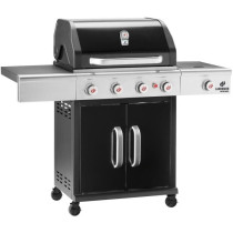 Landmann Triton PTS Maxx 4.1 gaz to coal barbecue gaz 4 feux + 1 brûl