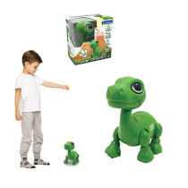 Power Puppy Mini - Dinosaur Robot with Light and Sound Effects, Hand C