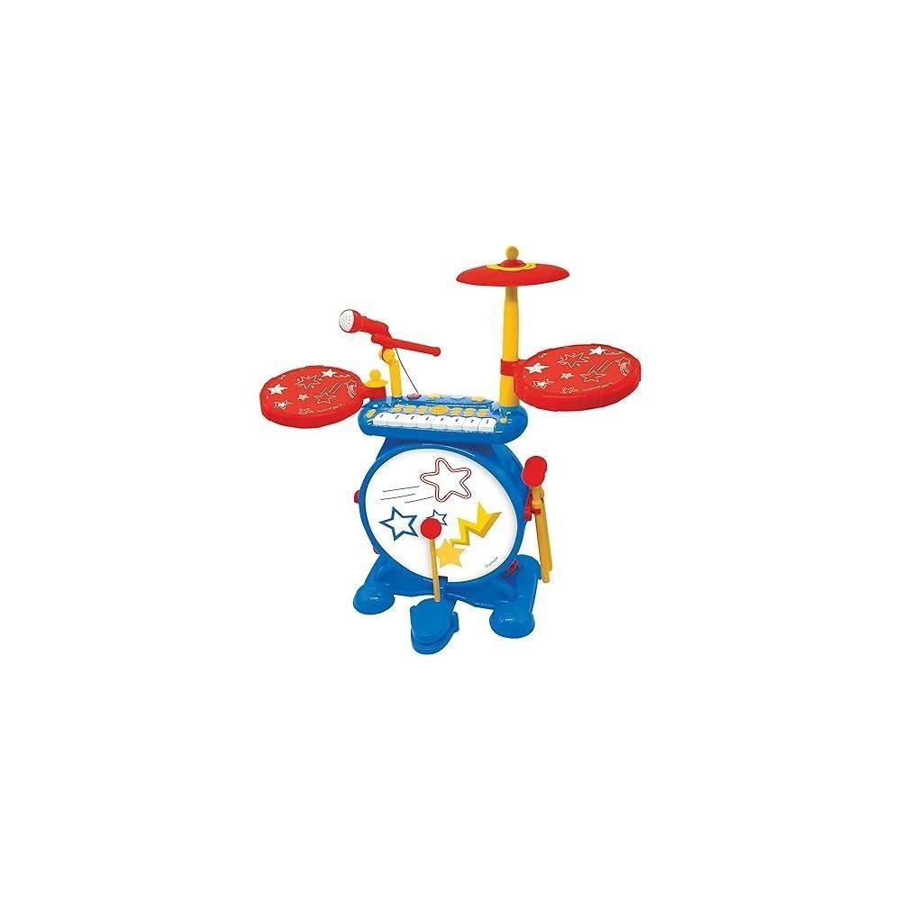 Lexibook - Electronic drum set for children - Luminous - Complete with