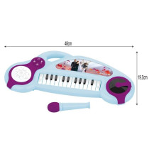 Frozen children's electronic piano with light effects