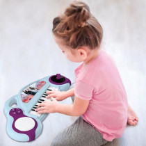 Frozen children's electronic piano with light effects