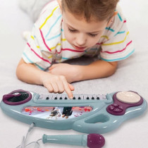 Frozen children's electronic piano with light effects