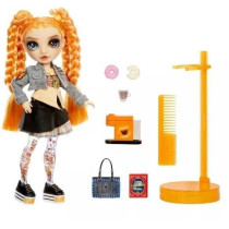 Rainbow High - Sparkle & Shine - 27cm fashion doll - Orange - Liquid g