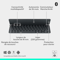 Logitech KEYS-TO-GO 2 WIRELESS FOR IPAD GRAPHITE Tablet Keyboard