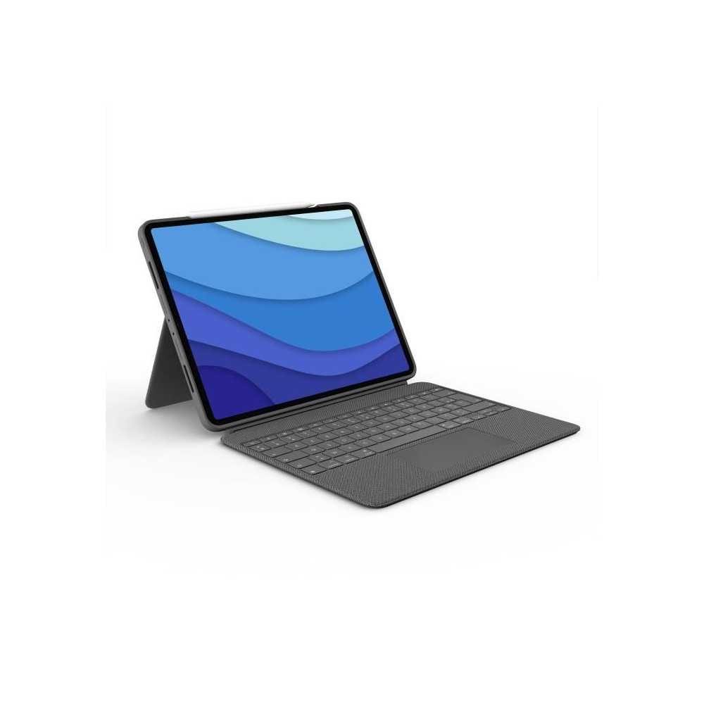 Keyboard and case - Tablet - Logitech - COMBO TOUCH IPAD AIR PRO 12.9