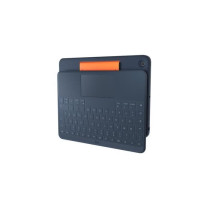 Keyboard case - Logitech Rugged Combo 3 Touch - For iPad 7th, 8th and