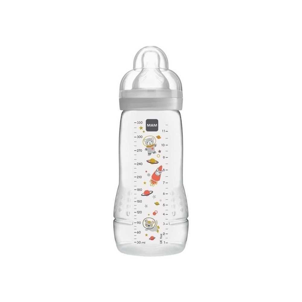 MAM Baby Bottle Easy Active 2nd Age - 330ml - From 6 months - Teat Flo