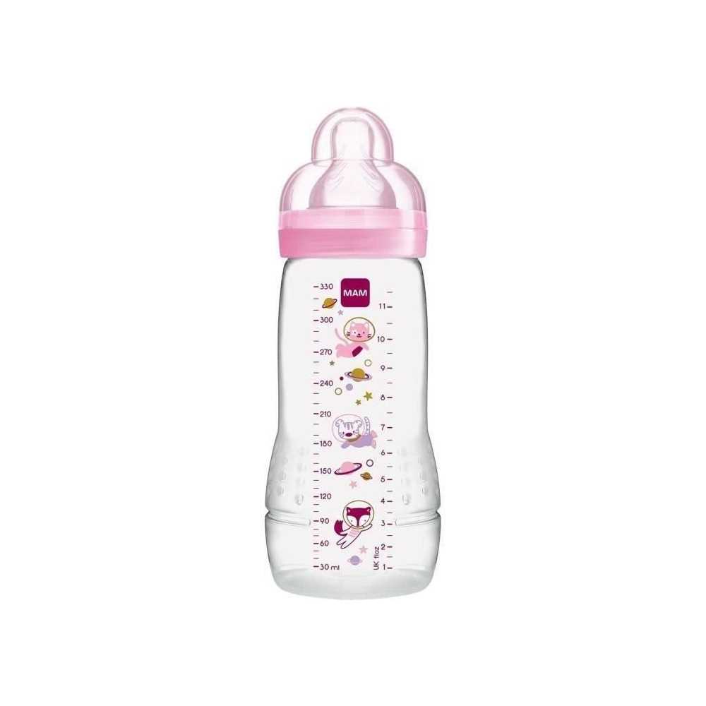 MAM Baby Bottle Easy Active 2nd Age - 330ml - From 6 months - Teat Flo