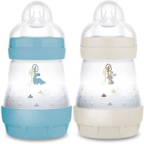 Set of 2 Baby Bottles - MAM - Easy Start - Anti-colic - 160 ml - Teat