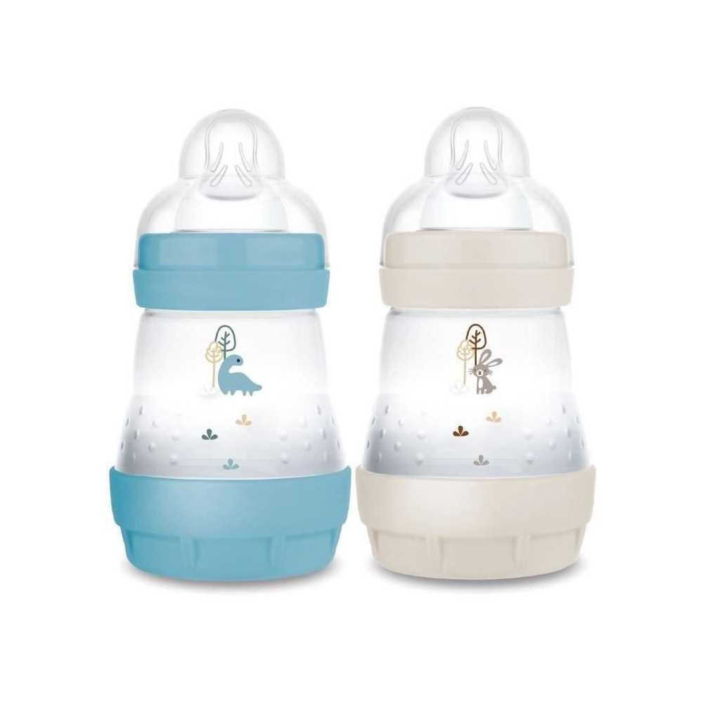 Set of 2 Baby Bottles - MAM - Easy Start - Anti-colic - 160 ml - Teat