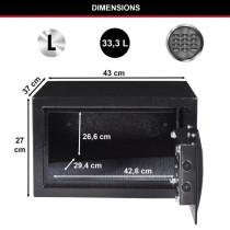 Master Lock Large Soft Coffing Digital Combination X125ml