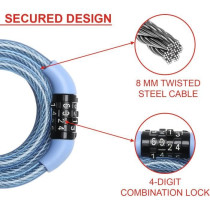 MASTER LOCK Combination cable lock - 1,20mx8mm