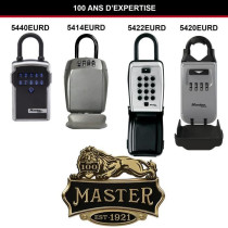 Master Lock 5420EURD Box with retractable handle