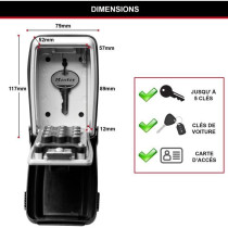 Key box Sensive Mural Masterlock 5423eurd - Pushing buttons - Select A