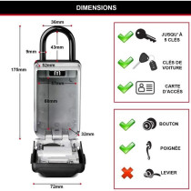 Master LOCK SECURNED SECLINE SECLINE SHEET BOX - A ANSE