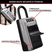 MASTER LOCK - Exterior key box with flexible handle - New design - Lar