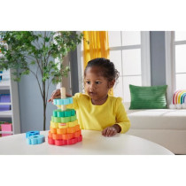 Fisher-Price HXT77 10 Piece Wooden Ring Stacker