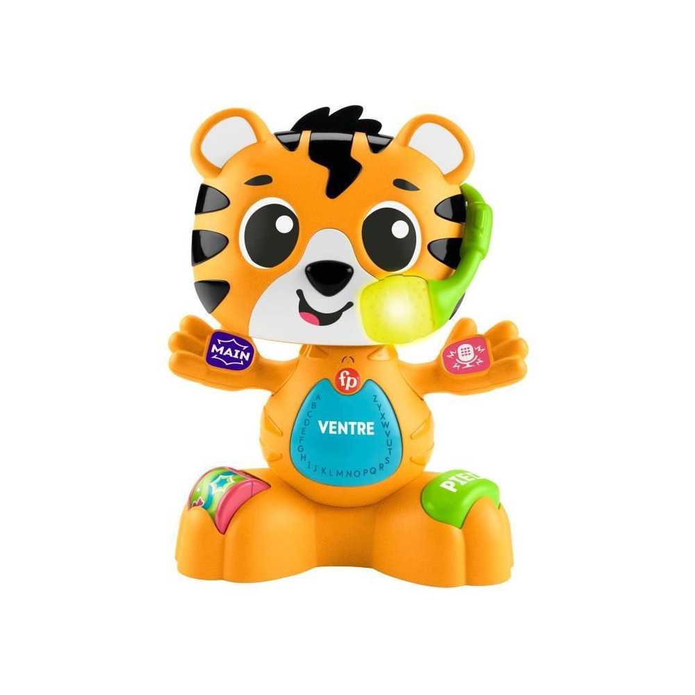 Fisher-Price-Link Squad Tiger Body Parts-Musical Developmental Toy HYL