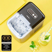 MEDION Ice Maker (MD17739), Fast Ice Maker, Produces Ice Cubes in Just