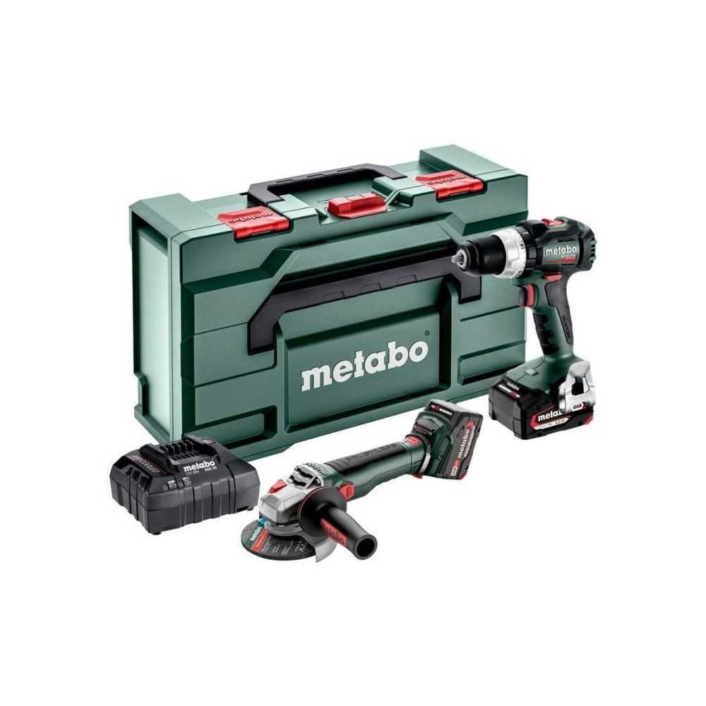 Cordless machines Set - METABO - Combo Set 2.9.4 18 V - MetaBOX 165 L